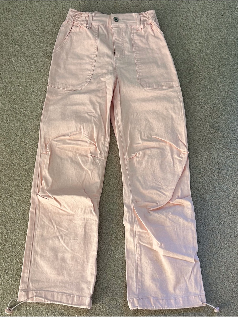 Regeneration parachute pants soft pink XS inseam 27” barely worn